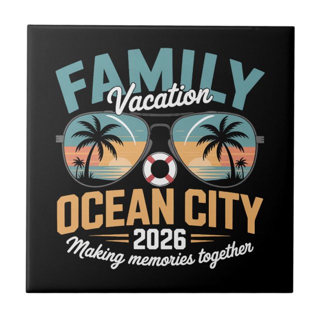 Ocean City Beach Tile (Front)