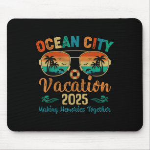 Ocean City Beach Vacation 2025 Friends Family Summ Mouse Mat