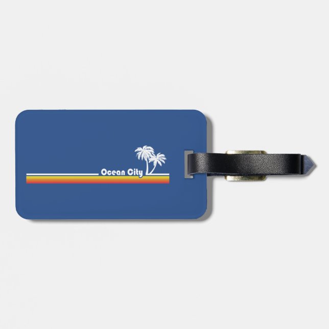 Ocean City, Maryland Luggage Tag (Back Horizontal)