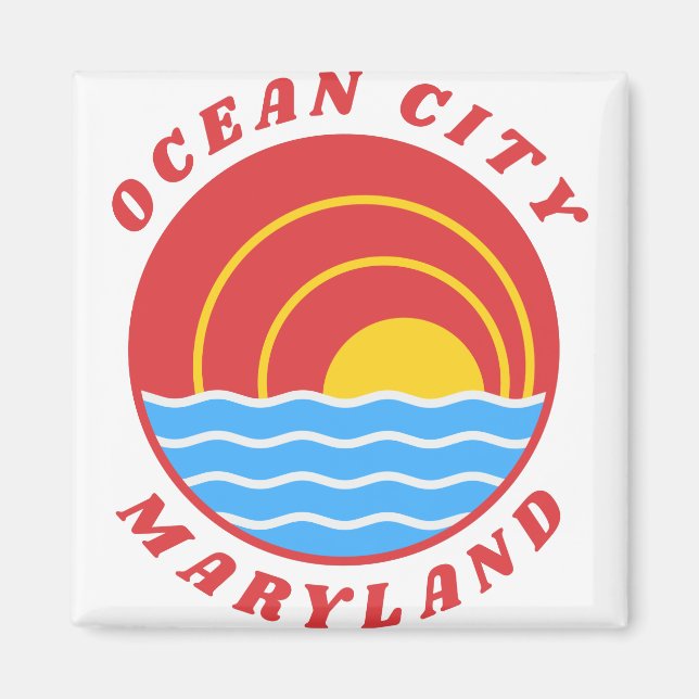 Ocean City Maryland Magnet (Front)