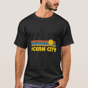 Ocean City Maryland Vintage Summer Retro Throwback T-Shirt