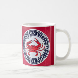 Ocean City MD Crab Mug