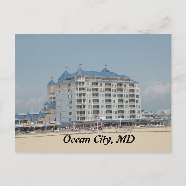 Ocean City, MD Postcard (Front)