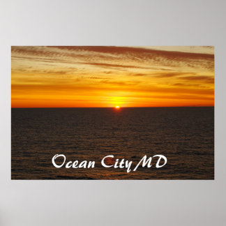 ocean city md poster