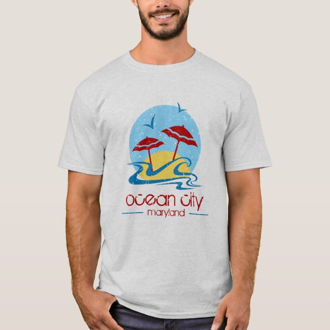 Ocean City, MD T-shirt (Front)
