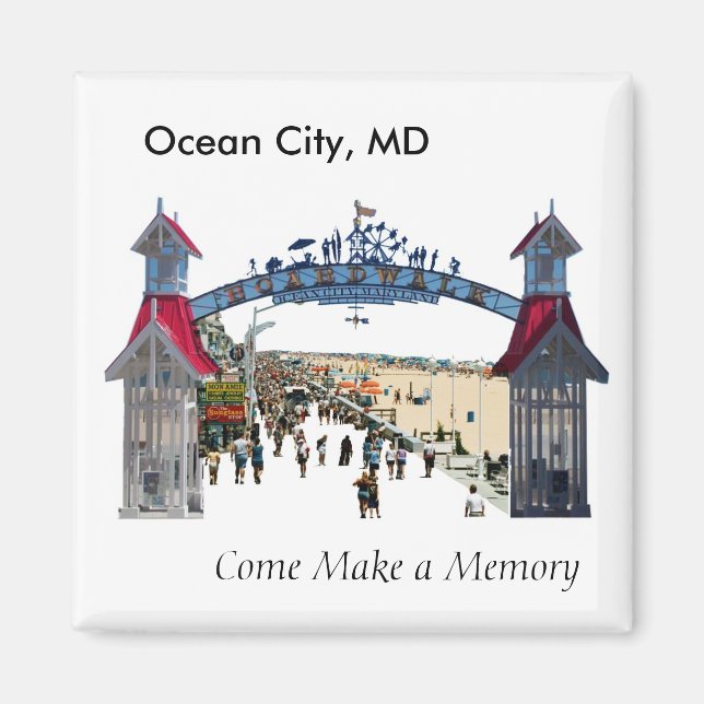 Ocean City Memories: Magnet (Front)