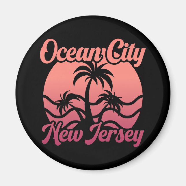 Ocean City,New Jersey Magnet (Front)