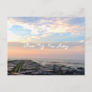 Ocean City, New Jersey Post Card-Jetty Postcard