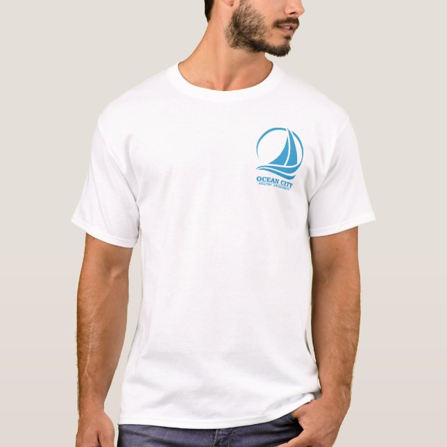 Ocean City NJ (seashell) T-Shirt (Front)