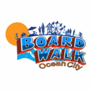 Ocean City. Standing Photo Sculpture