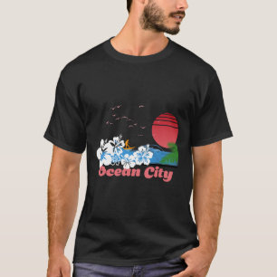 Ocean City Vacation Maryland Surfing Clothing T-Shirt