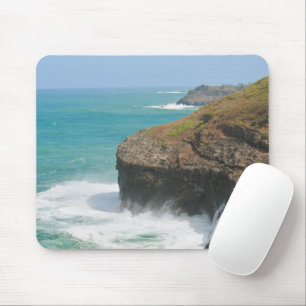 Ocean Cliffs at Kilauea Kauai Mouse Mat