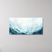Ocean Conservation Abstract Art Marine Restoration