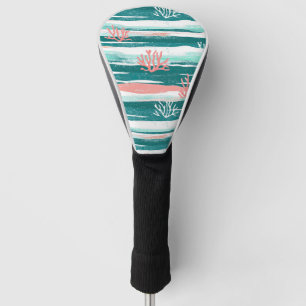 Ocean Coral Reef Pattern Golf Head Cover