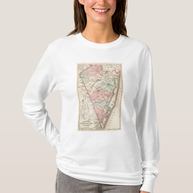 Ocean County, NJ T-Shirt (Front)