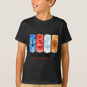 Ocean Craving Anchor Lighthouse Sailboat T-Shirt