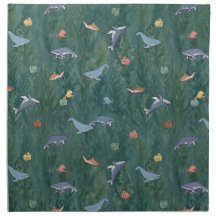 Ocean Creatures (Whale, Octopus & Shark)