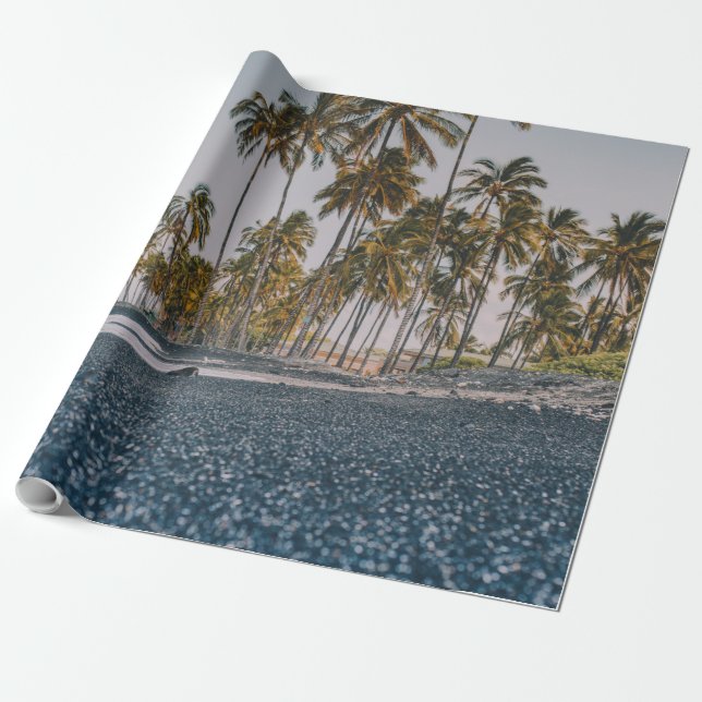 Ocean Creatures Wrapping Paper (Unrolled)