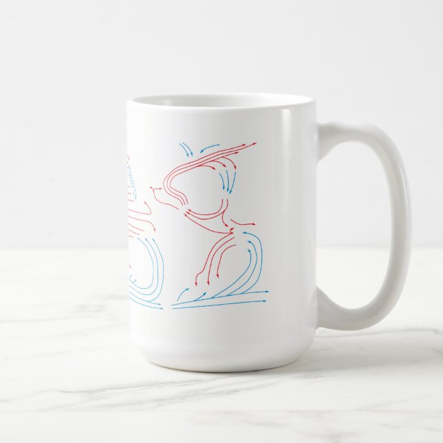 Ocean current mug (Right)