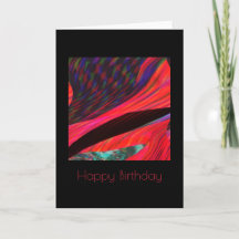 Ocean Currents Birthday Card