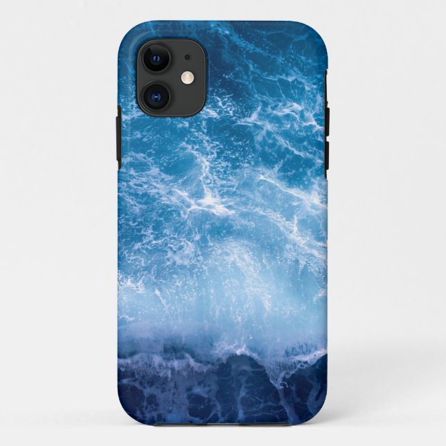 Ocean - Dark Blue Waves Case-Mate iPhone Case (Back)