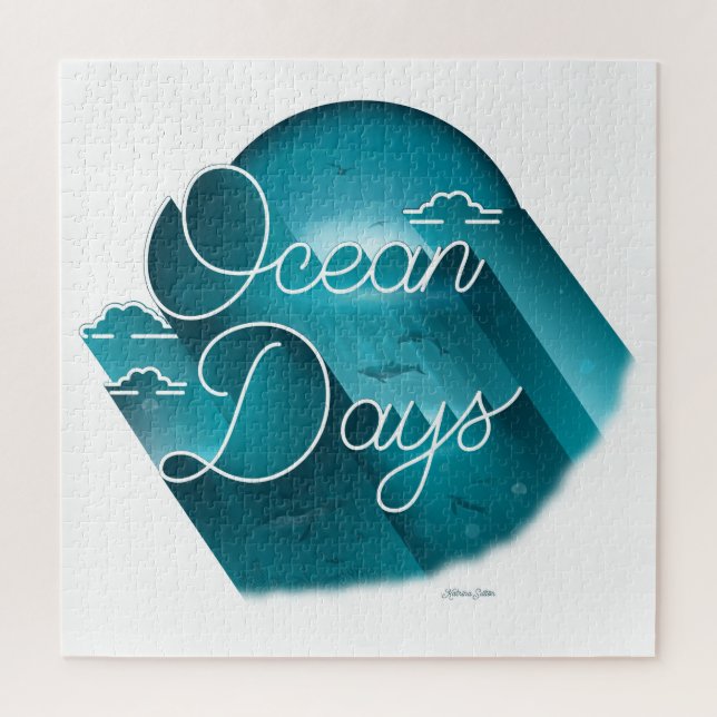 Ocean Days Puzzle (20x20) (Vertical)