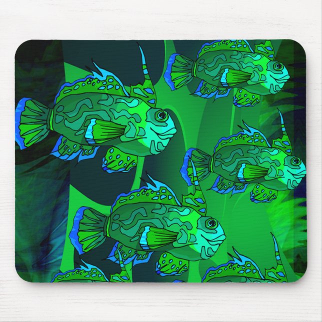 OCEAN DEEP MOUSE MAT (Front)