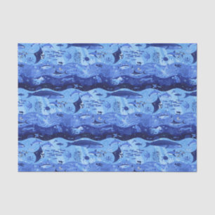 Ocean Depth Zones - Undersea Animals Tissue Paper