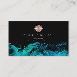 ocean design business card