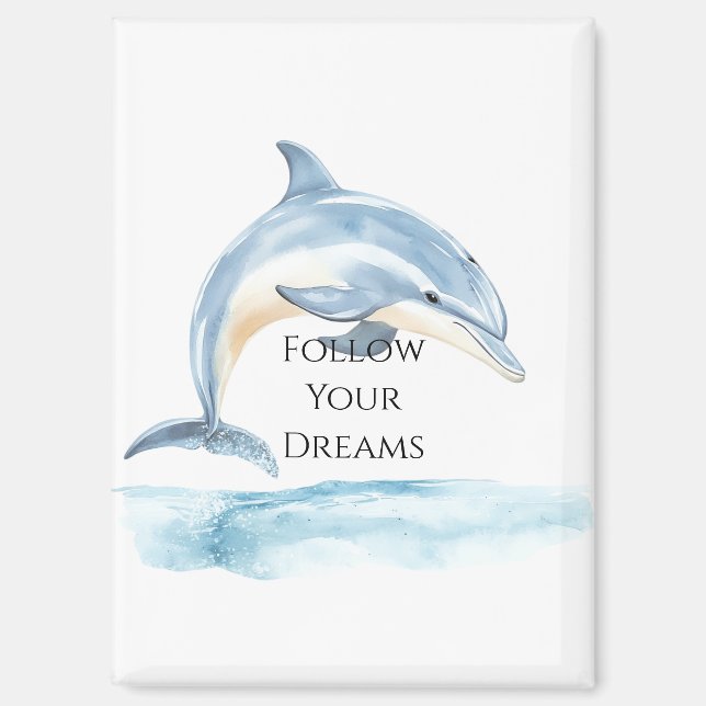 Ocean Dolphin Magnet (Front)