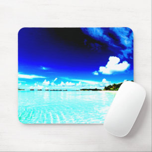 Ocean dream blue island carribean exotic Case-Mate Mouse Mat