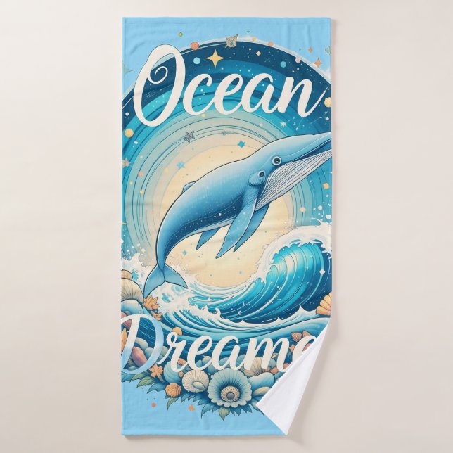 Ocean Dreamer  Bath Towel Set (Bath Towel)