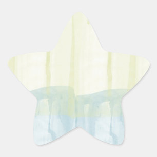 Ocean Drip Star Sticker