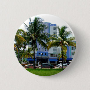 Ocean Drive 6 Cm Round Badge