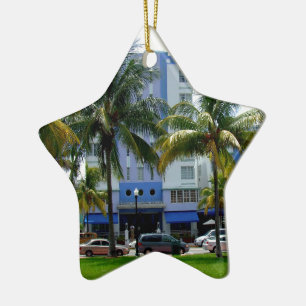 Ocean Drive Ceramic Tree Decoration