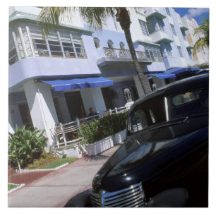 Ocean Drive, Miami Beach Florida Tile