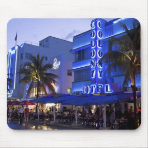 Ocean Drive, South Beach, Miami Beach, 2 Mouse Mat