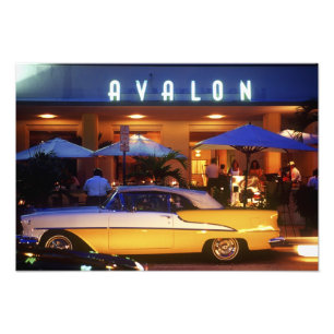 Ocean Drive, South Beach, Miami Beach, 2 Photo Print