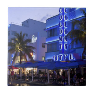 Ocean Drive, South Beach, Miami Beach 2 Tile