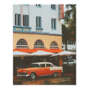 Ocean Drive, South Beach, Miami Photo Print