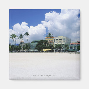 Ocean Drive, South Miam Beach, Miami - Florida Magnet
