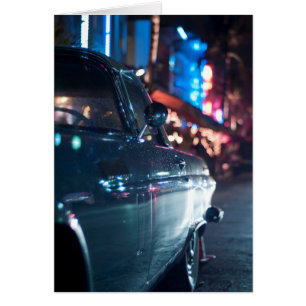 Ocean Drive vintage car