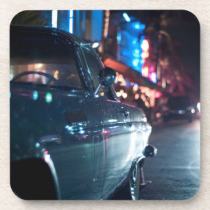 Ocean Drive vintage car Coaster