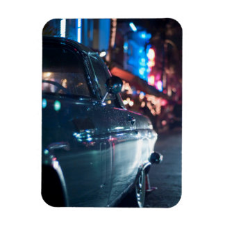 Ocean Drive vintage car Magnet