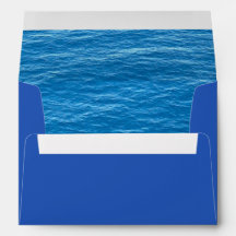 Ocean Envelope for Island or Tropical Wedding