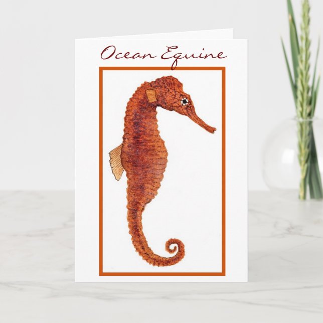 Ocean Equine Card (Front)