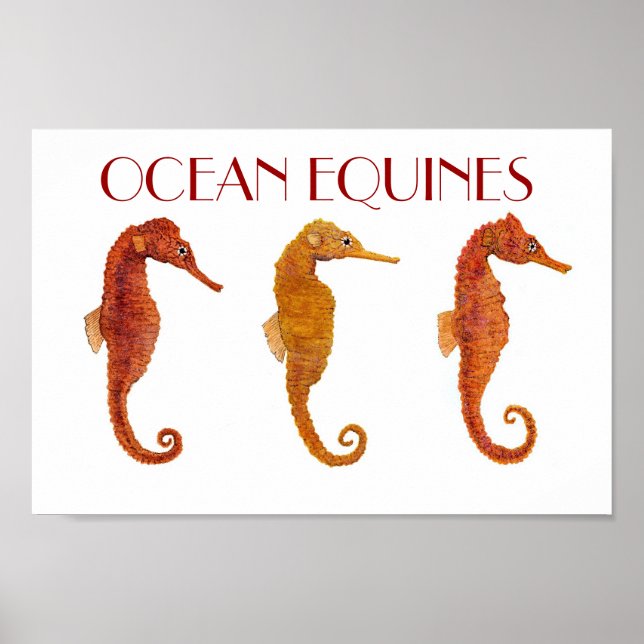 Ocean Equines Poster (Front)