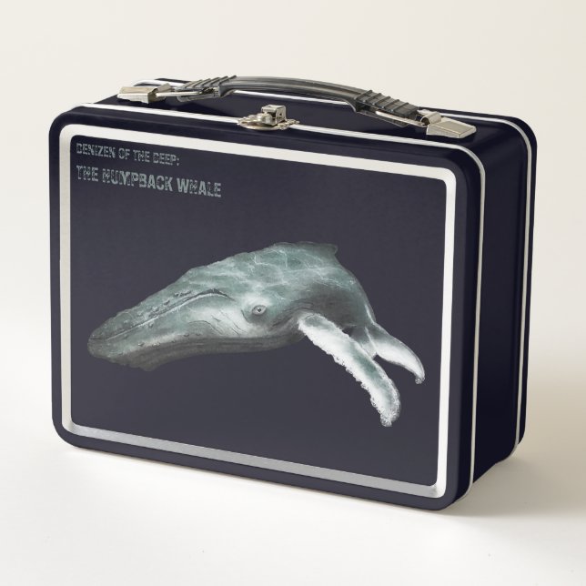 Ocean Explorer Lunch Box – The Humpback Whale (Front)