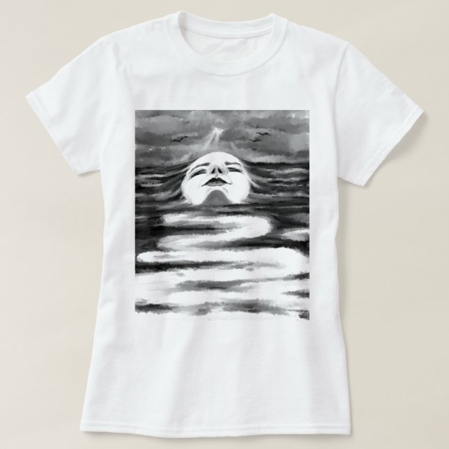 Ocean Face T-Shirt (Design Front)