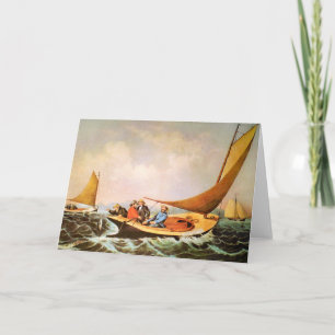 Ocean Fishing Greeting Card